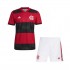 Camisola CR Flamengo Criança Equipamento Primeiro 2021-2022 Manga Curta